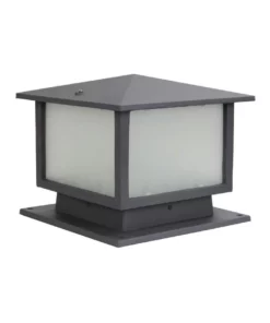 Oriel Lighting Cortez Outdoor Metal Post Top Graphite