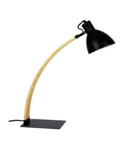 Oriel Lighting Perno Timber Table Lamp