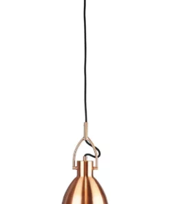 Oriel Lighting Perno Industrial Style Pendant Light Small Copper