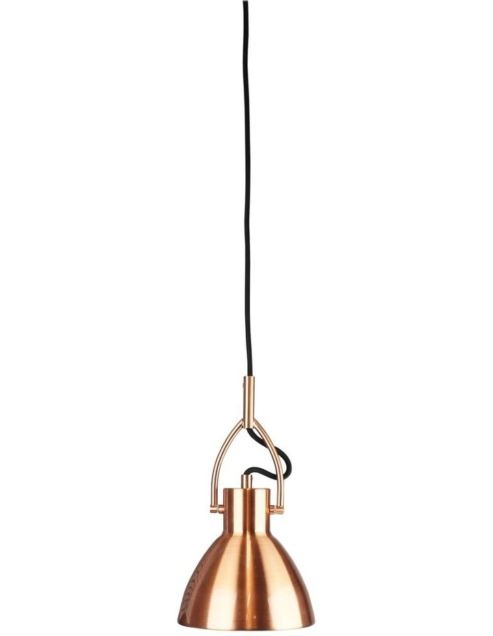 Oriel Lighting Perno Industrial Style Pendant Light Small Copper 1 Oriel Lighting Perno Industrial Style Pendant Light Small Copper