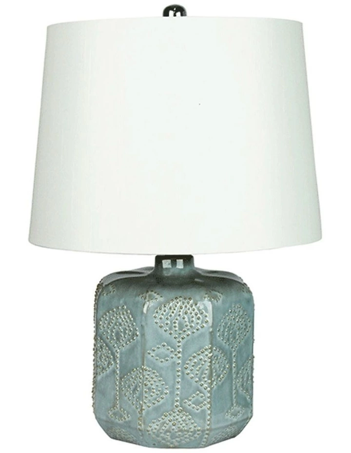 Oriel Lighting Bikki Complete Table Lamp Duck-Egg Blue 1 Oriel Lighting Bikki Complete Table Lamp Duck-Egg Blue