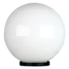 Oriel Lighting Galactic Outdoor Opal Acrylic Post Top 40cm