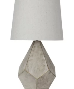 Oriel Lighting Leon Geometrical Table Lamp