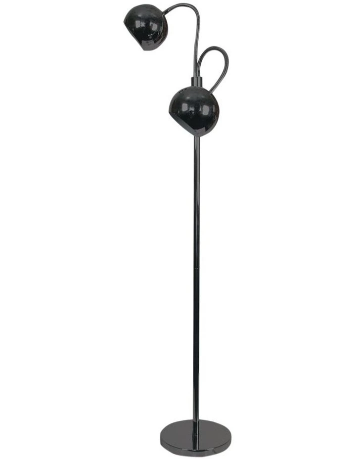 Oriel Lighting Bobo Twin Floor Lamp Gunmetal 1 Oriel Lighting Bobo Twin Floor Lamp Gunmetal