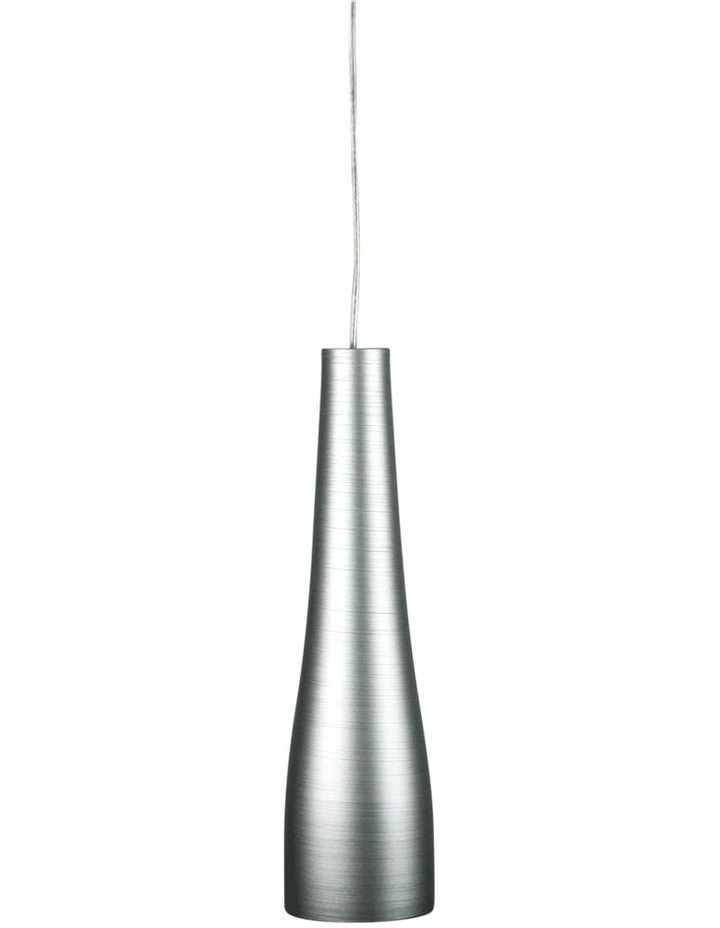 Oriel Lighting Meri Single Pendant Light Silver 1 Oriel Lighting Meri Single Pendant Light Silver
