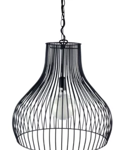 Oriel Lighting Gabby Pendant Light Black