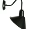 Oriel Lighting Derwent Industrial Vintage Style Wall Light BLACK