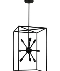 Oriel Lighting Georgetown Vertical Box Pendant Light