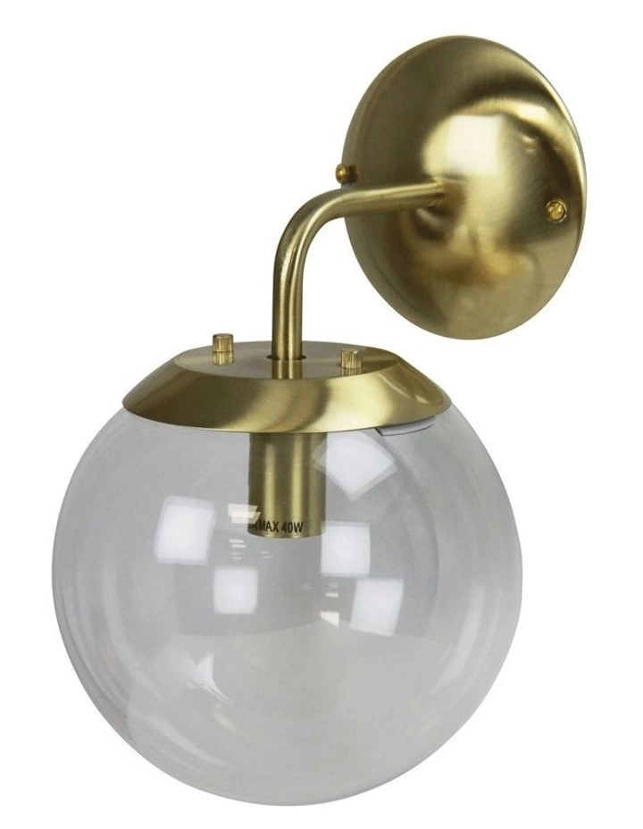 Oriel Lighting Newton Wall Light Brushed Brass 1 Oriel Lighting Newton Wall Light Brushed Brass