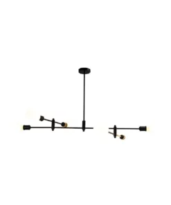 Oriel Lighting Epping 6 Light Adjustable Globe Pendant