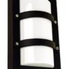 Oriel Lighting Trio Mini Exterior Bulkhead Light Black
