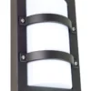 Oriel Lighting Trio Mini Exterior Bulkhead Light Graphite