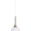 Oriel Lighting Malt 22cm Scandustrial Designed Pendant White