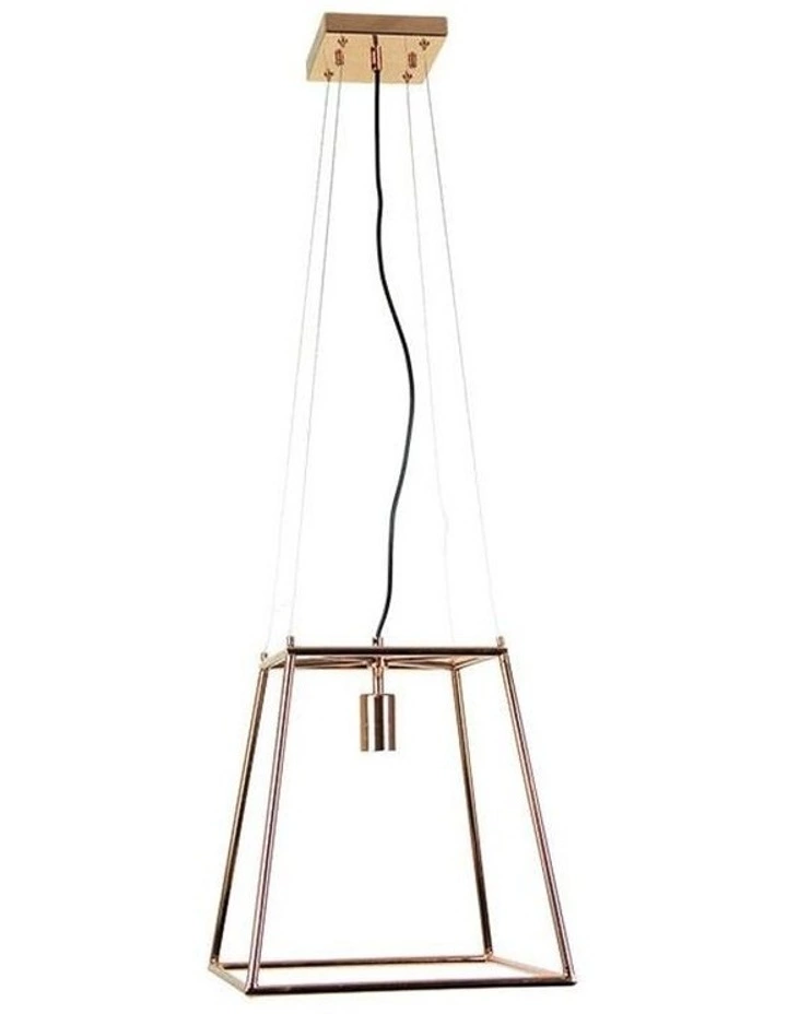 Oriel Lighting James Copper Geometric Pendant 1 Oriel Lighting James Copper Geometric Pendant