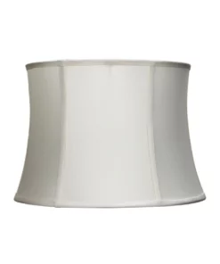 Oriel Lighting 35cm Classic Waisted-Empire Off-White Shade