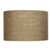 Oriel Lighting 40cm Lamp Drum Shade - Hessian