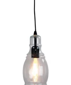 Oriel Lighting Auburn.1 Clear Glass Single Pendant
