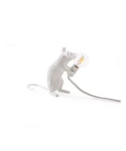 Seletti Mouse Lamp Sitting - White -Home Decor Shop 807656230 4 720x928