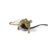 Seletti Mouse Lamp Lying - Gold Lop