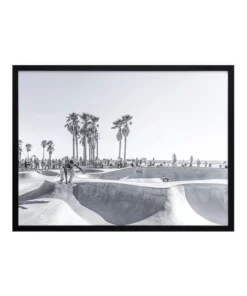Urban Road Air Walk Print Black Frame