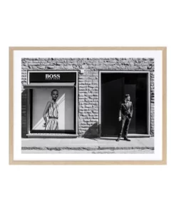 Urban Road Boss Print Oak Frame