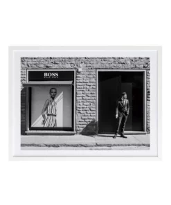 Urban Road Boss Print White Frame