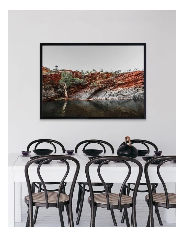 Urban Road By The Billabong Black Frame 2 Urban Road By The Billabong Black Frame - Image 2