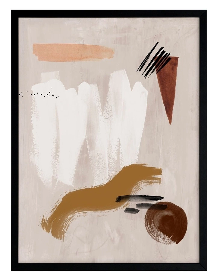 Urban Road Dig Site I Print Black Frame 1 Urban Road Dig Site I Print Black Frame