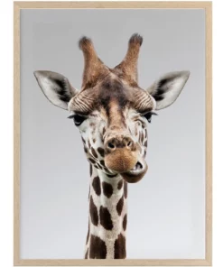 Urban Road Gerry Print Oak Frame