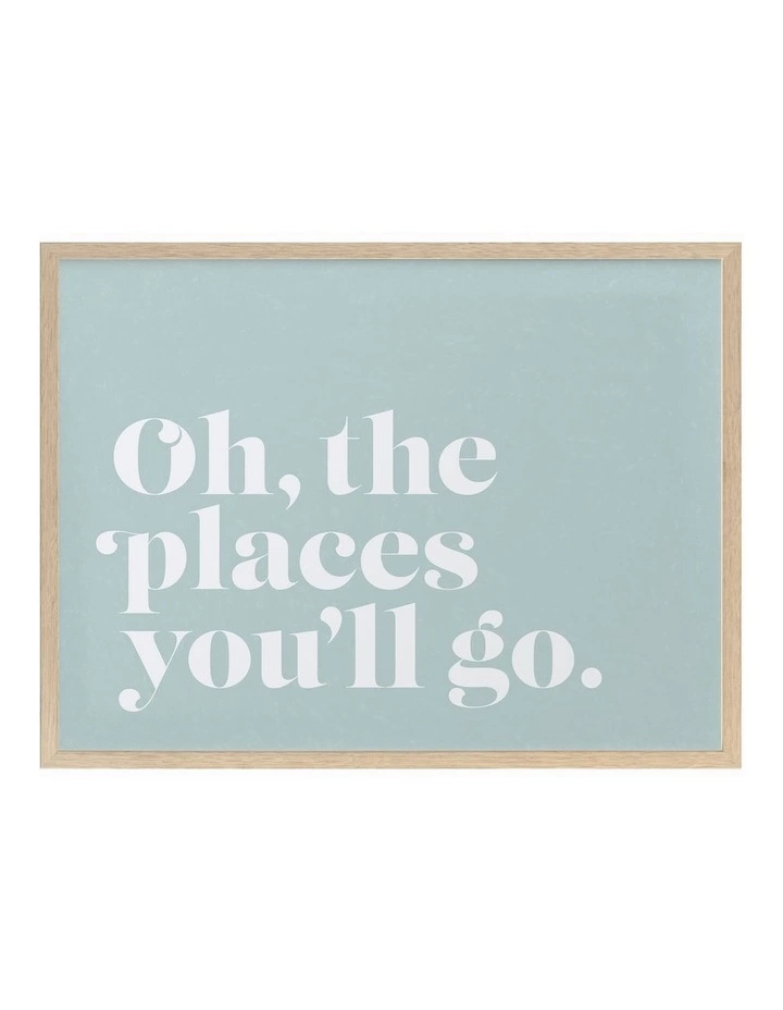 Urban Road Oh The Places Oak Frame 1 Urban Road Oh The Places Oak Frame