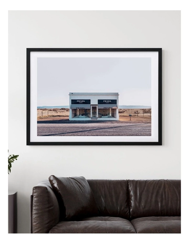 Urban Road Prada Print Oak Frame 2 Urban Road Prada Print Oak Frame - Image 2