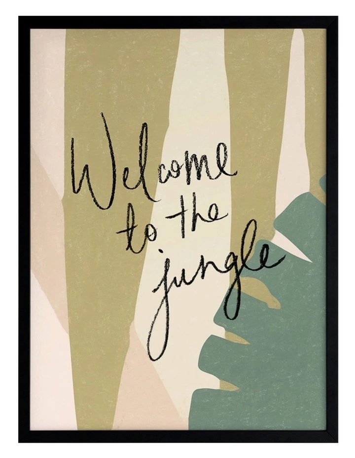 Urban Road Welcome To The Jungle Black Frame 1 Urban Road Welcome To The Jungle Black Frame