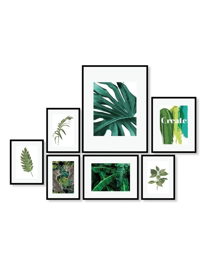 Cooper & Co Instant Gallery Wall 7 Piece Frame Set Black 1 Cooper & Co Instant Gallery Wall 7 Piece Frame Set Black