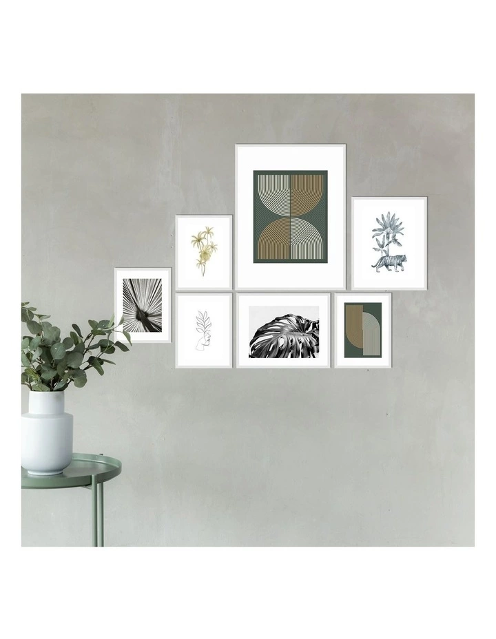 Cooper & Co Instant Gallery Wall 7 Piece Frame Set White 4 Cooper & Co Instant Gallery Wall 7 Piece Frame Set White - Image 4