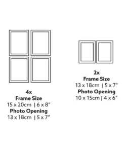 Generic Instant Gallery Wall 12 Piece Frame Set Black -Home Decor Shop 811975690 6 720x928