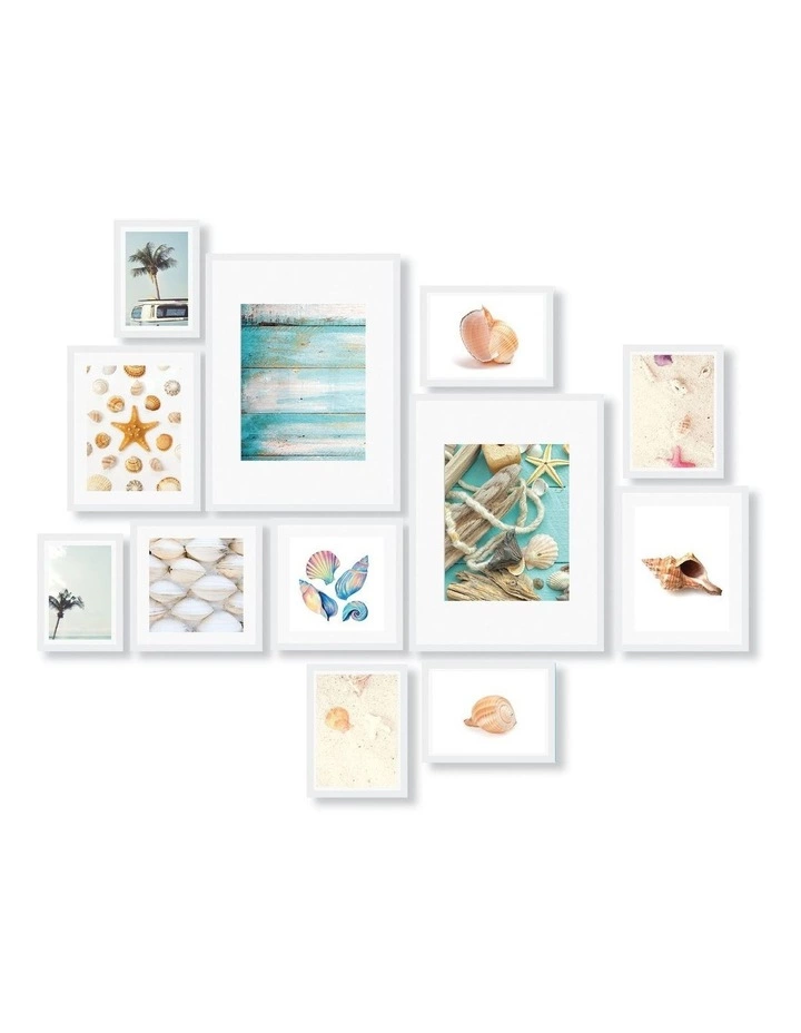 Cooper & Co Instant Gallery Wall 12 Piece Frame Set White 1 Cooper & Co Instant Gallery Wall 12 Piece Frame Set White