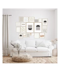 Cooper & Co Instant Gallery Wall 20 Piece Frame Set Oak 8 Cooper & Co Instant Gallery Wall 20 Piece Frame Set Oak -Home Decor Shop 811975870 3 1 720x928