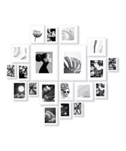 Generic Instant Gallery Wall 20 Piece Frame Set White