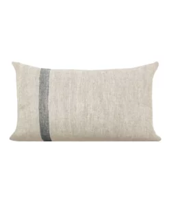 Aura Home Herringbone Rectangle Cushion in Natural