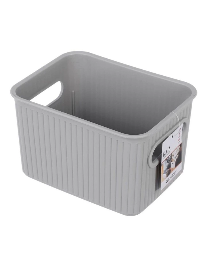 BOX SWEDEN 16cm Kaia Storage Basket Home Organiser Container w/ Handles Assorted 4 BOX SWEDEN 16cm Kaia Storage Basket Home Organiser Container w/ Handles Assorted - Image 4