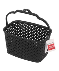 BOX SWEDEN Wicker Design Peg Basket Storage Holder/Organiser w/ Hook Assorted