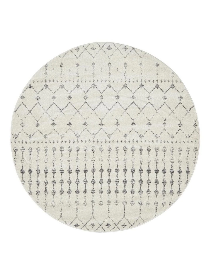 Rug Culture Chrome Elsa Silver Round Rug 1 Rug Culture Chrome Elsa Silver Round Rug