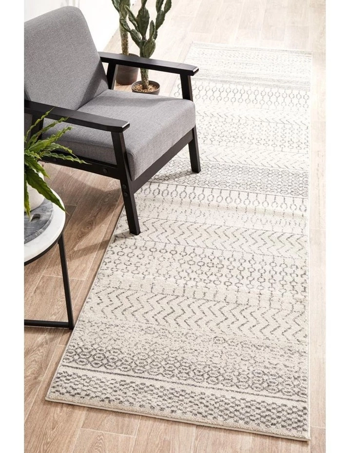 Rug Culture Chrome Harper Silver Rug 4 Rug Culture Chrome Harper Silver Rug - Image 4