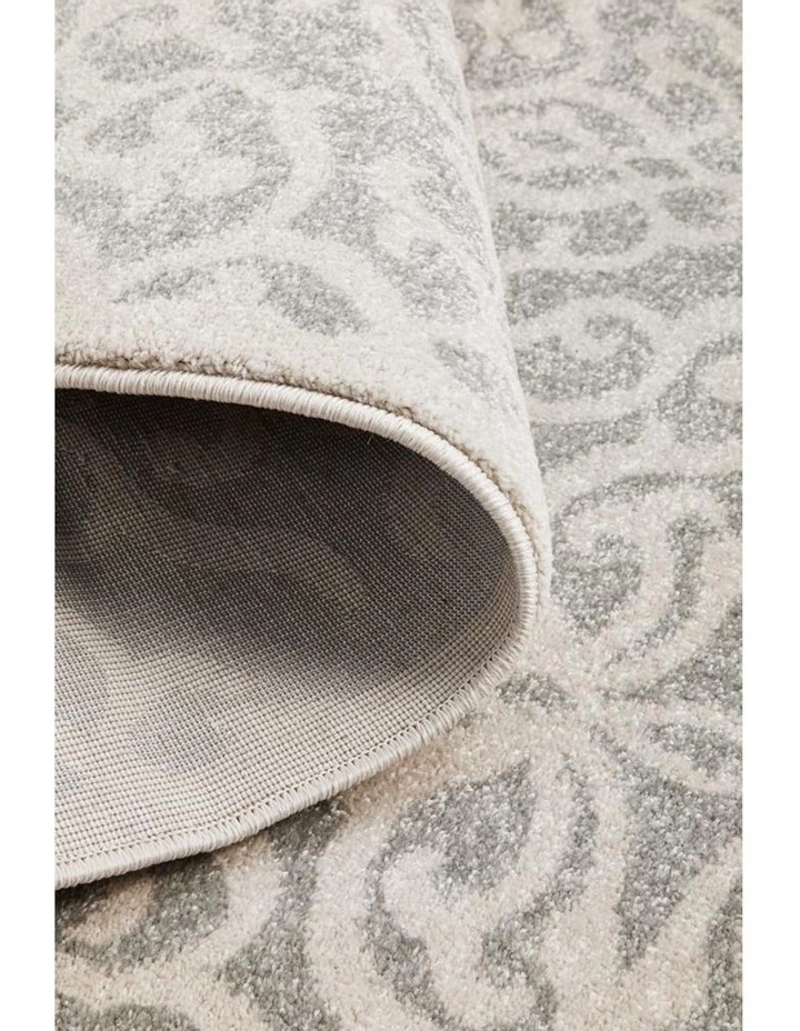 Rug Culture Chrome Lydia Silver Rug 2 Rug Culture Chrome Lydia Silver Rug - Image 2