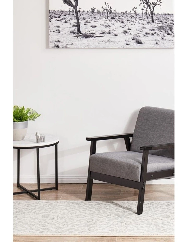 Rug Culture Chrome Lydia Silver Rug 6 Rug Culture Chrome Lydia Silver Rug - Image 6