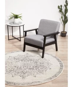 Rug Culture Chrome Rita Silver Round Rug 10 Rug Culture Chrome Rita Silver Round Rug -Home Decor Shop 815154040 4 720x928