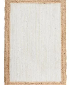 Rug Culture Noosa 333 White Natural Rug