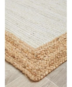 Rug Culture Noosa 333 White Natural Rug -Home Decor Shop 815154760 5 720x928