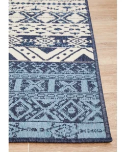 Rug Culture Seaside 3333 White Blue Rug -Home Decor Shop 815156020 5 720x928