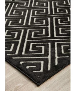 Rug Culture York Alice Black & Gold Rug -Home Decor Shop 815156200 4 720x928